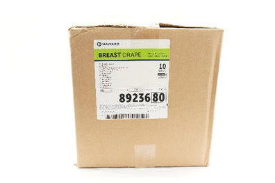Halyard 89236 Breast Drape 100 inch x 76 inch x 124inch - Case of 10